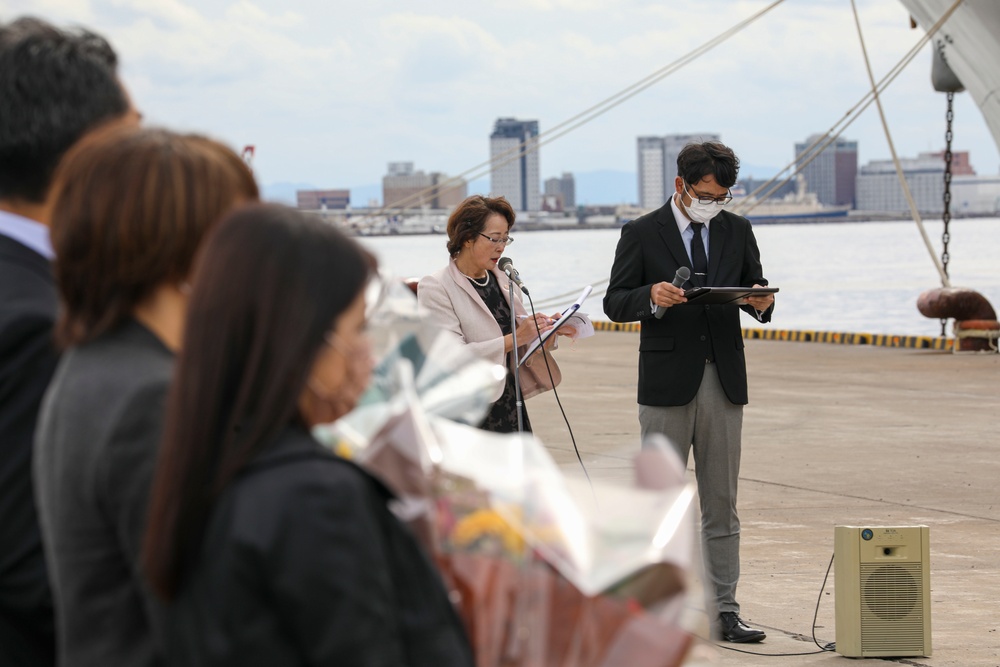 Hakodate America-Japan Society Hosts Welcoming Ceremony for USS Benfold