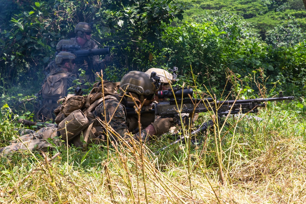 BLT 2/5 Conducts CALFEX at KAMANDAG