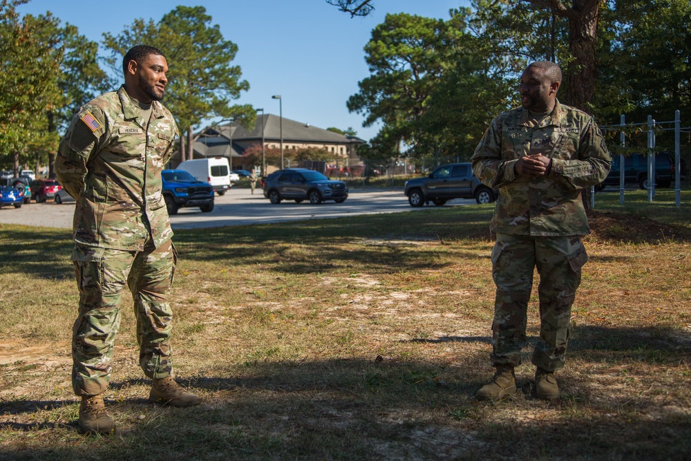 Sgt. Nathaniel Hendrix Promotion Ceremony