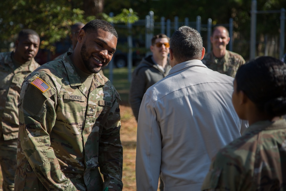 Sgt. Nathaniel Hendrix Promotion Ceremony