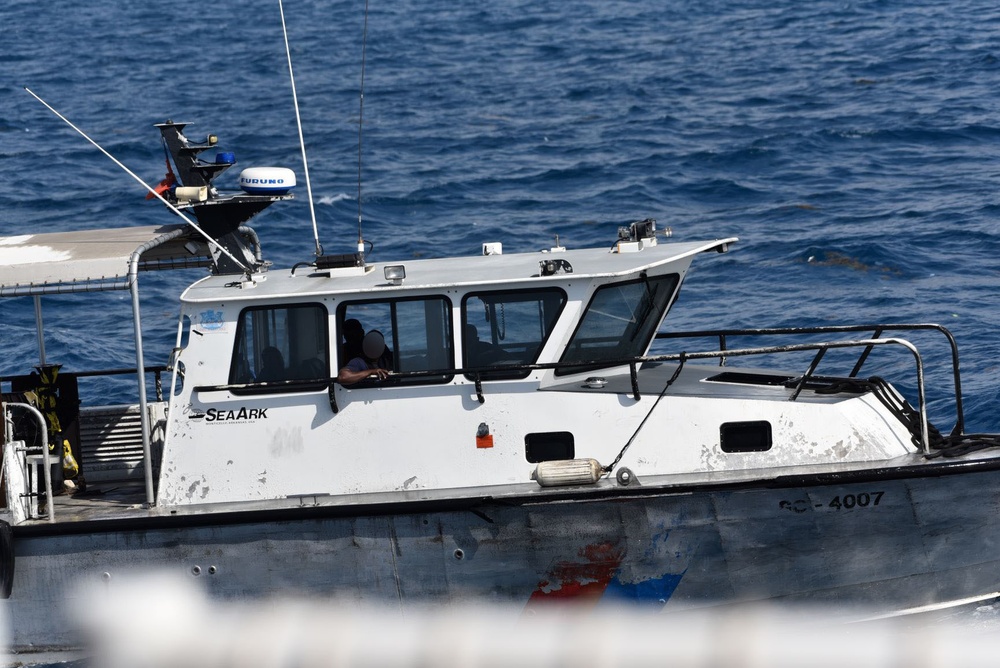 Coast Guard Cutter Northland Patrols near Port-au-Prince