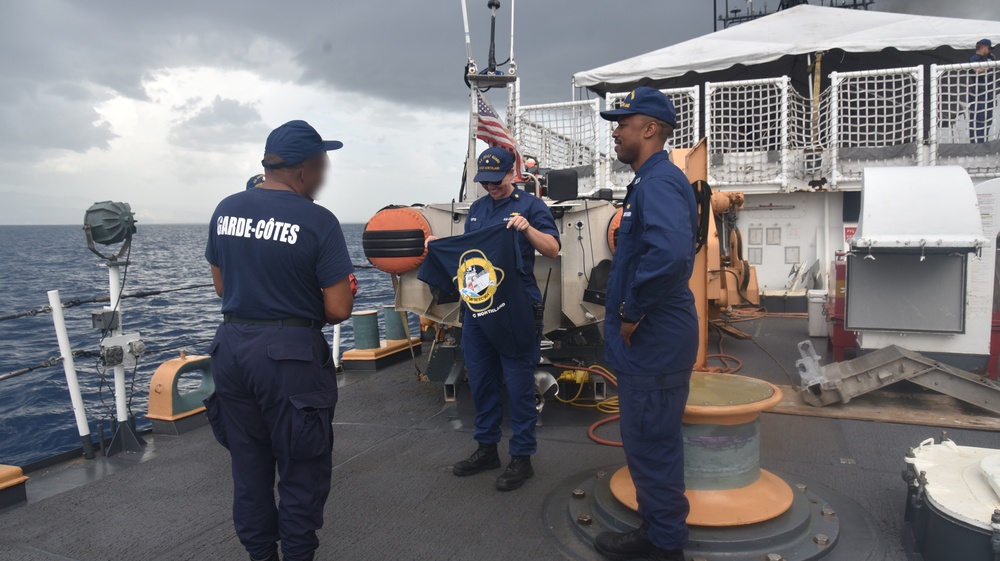 Coast Guard Cutter Northland Patrols near Port-au-Prince