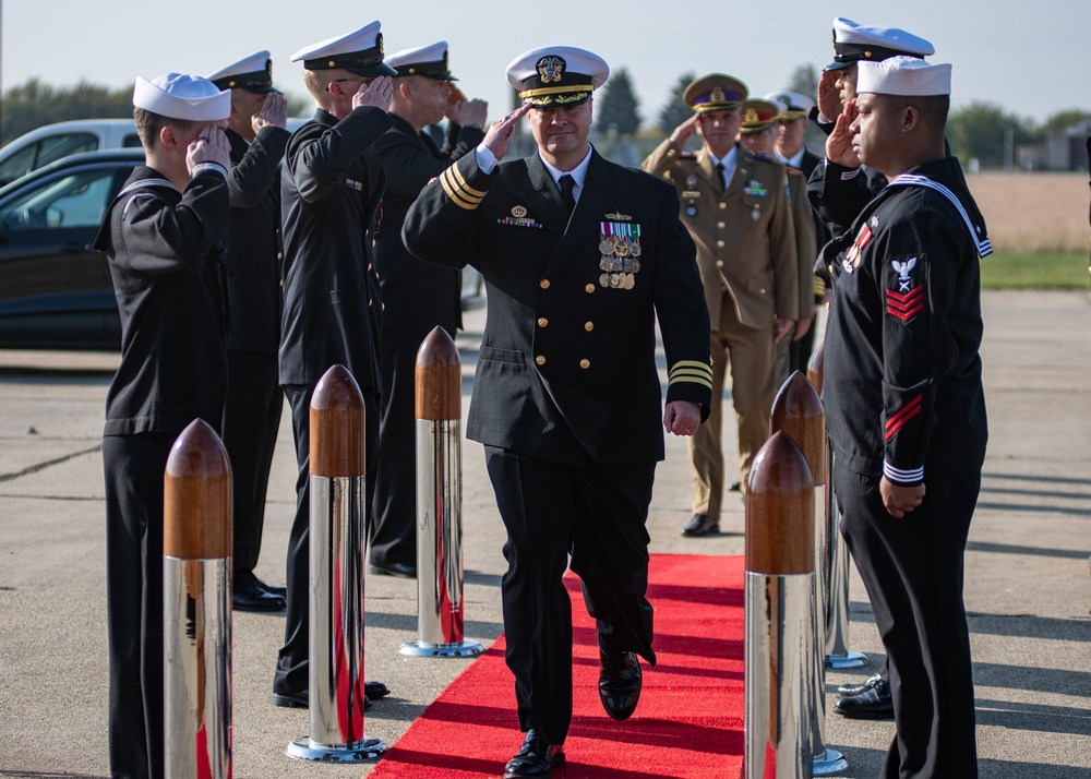 U.S. Aegis Ashore Missile Defense System Romania change of command