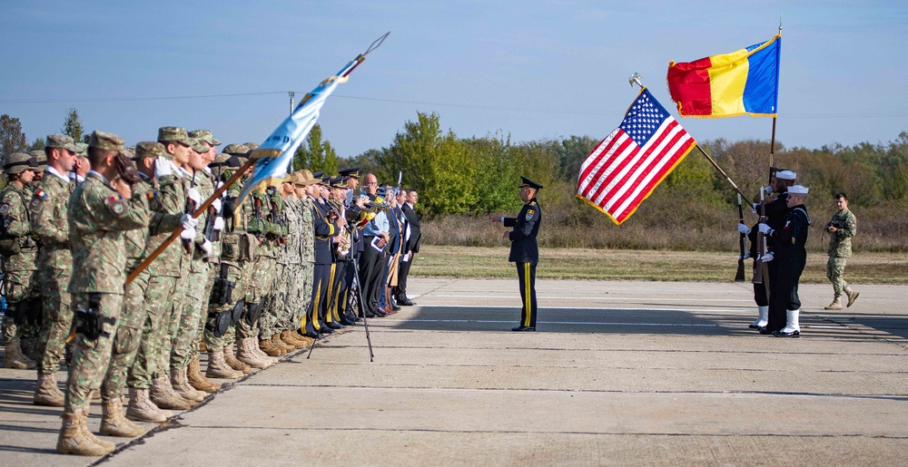 U.S. Aegis Ashore Missile Defense System Romania change of command