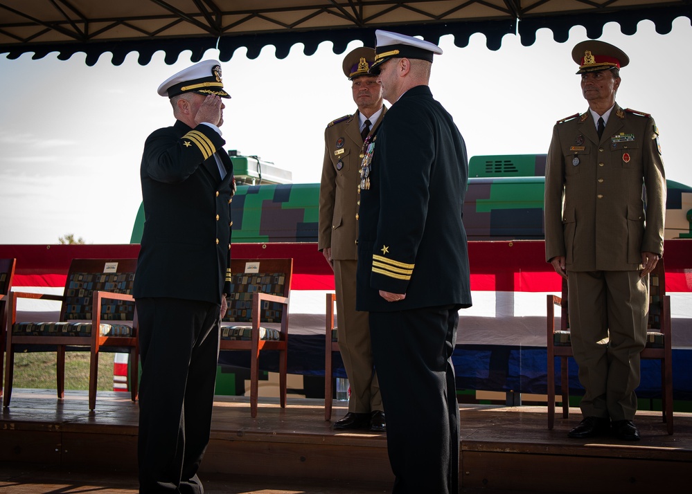 U.S. Aegis Ashore Missile Defense System Romania change of command