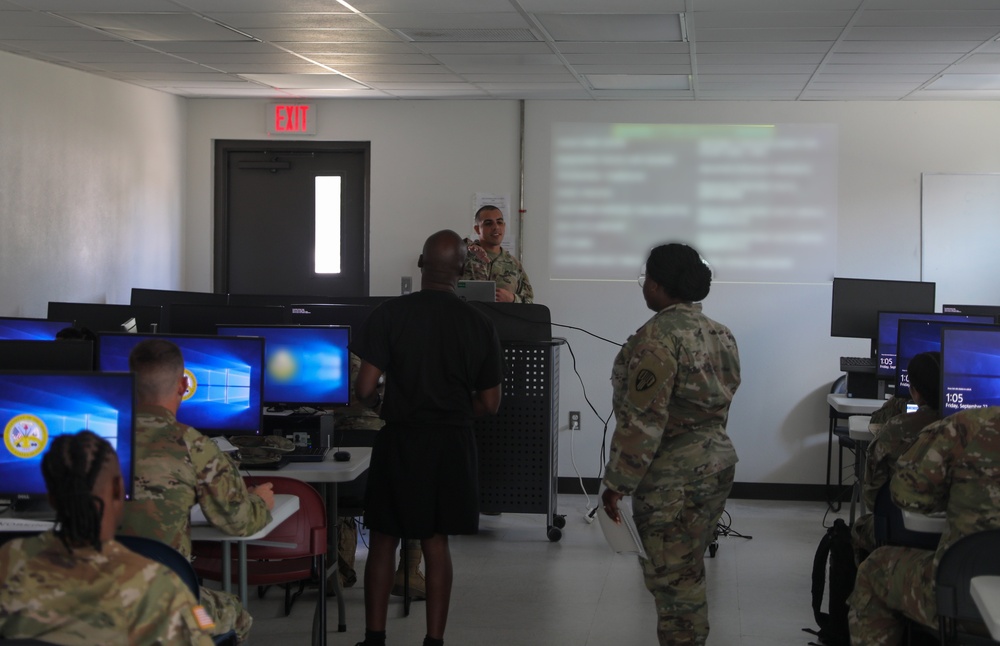 369th Sustainment Brigade GArmy Training