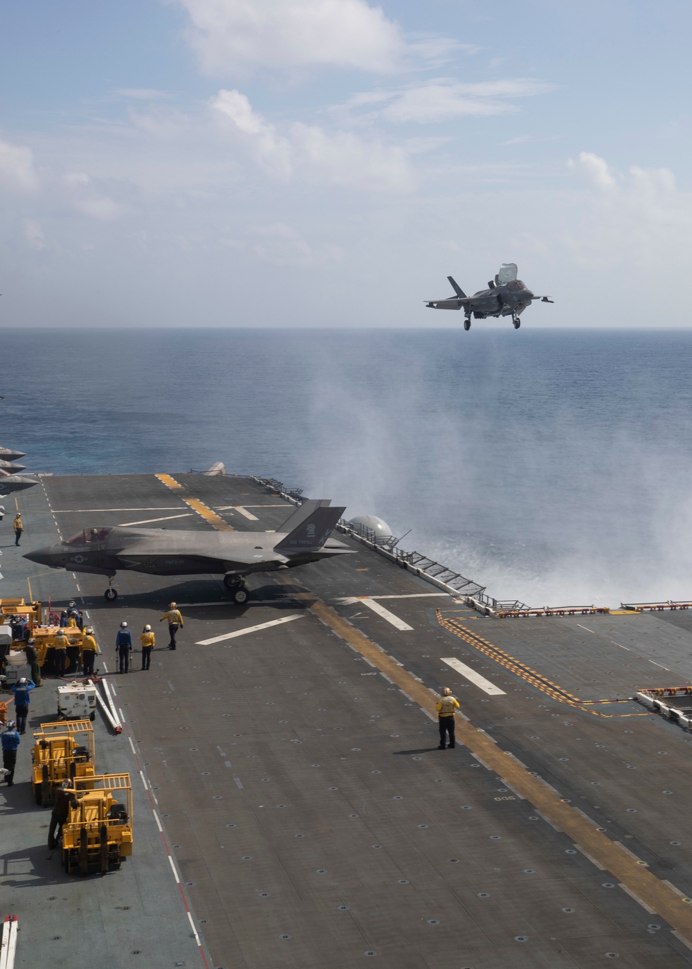 USS Tripoli Flight Ops