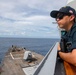 USS Milius (DDG 69) Sails The South China Sea