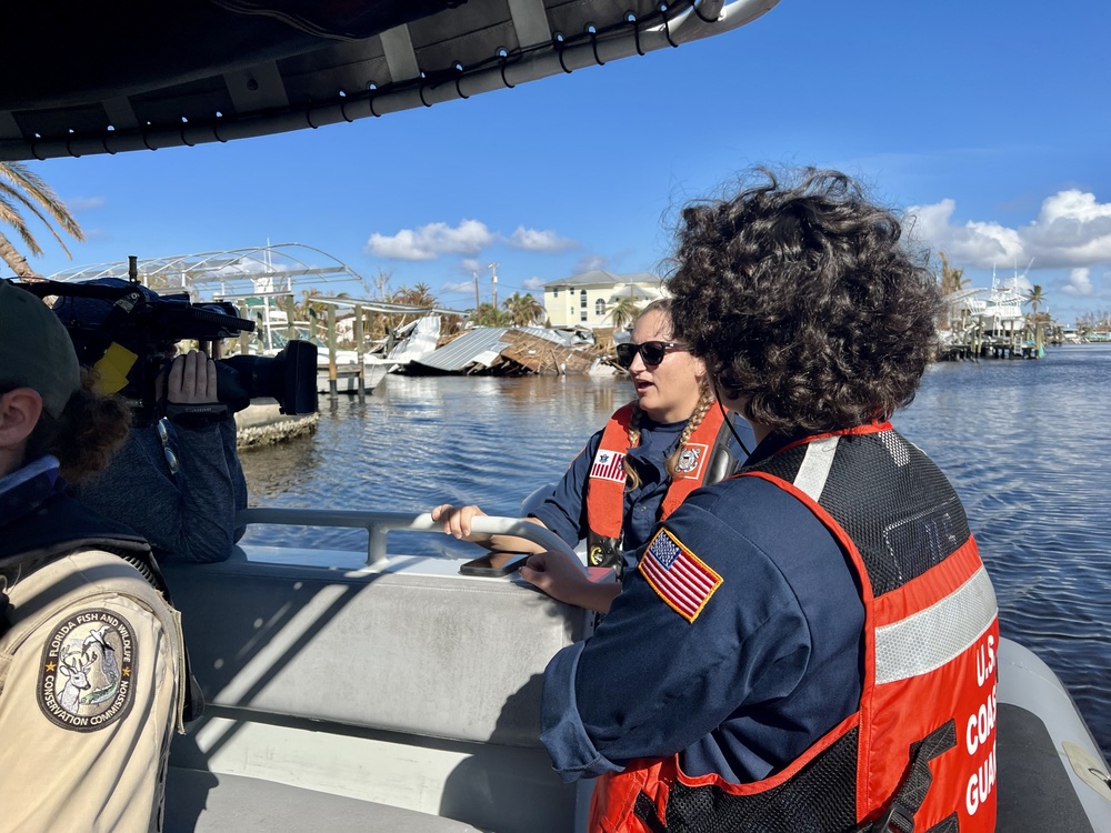 Coast Guard conducts port assessments post Hurricane Ian landfall