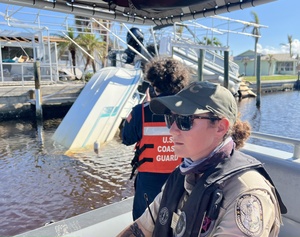 Capt. John Cole gives Tropical Storm Eta safety message