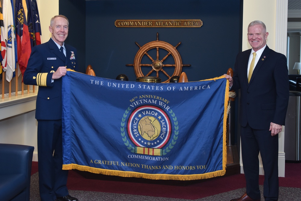 Coast Guard Atlantic Area becomes commemorative partner with the United States of America Vietnam War Commemoration