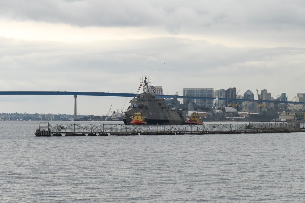 USS Jackson (LCS 6) Returns to Homeport