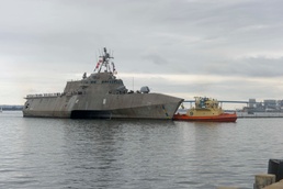 USS Jackson (LCS 6) Returns to Homeport