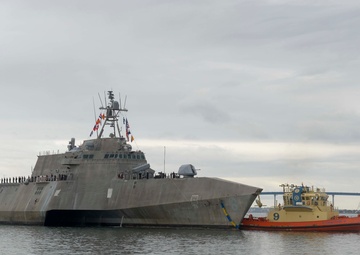 USS Jackson (LCS 6) Returns from Initial Deployment