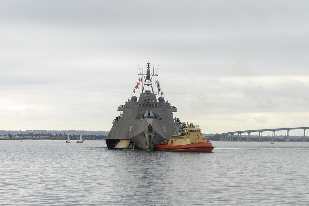 USS Jackson (LCS 6) Returns to Homeport