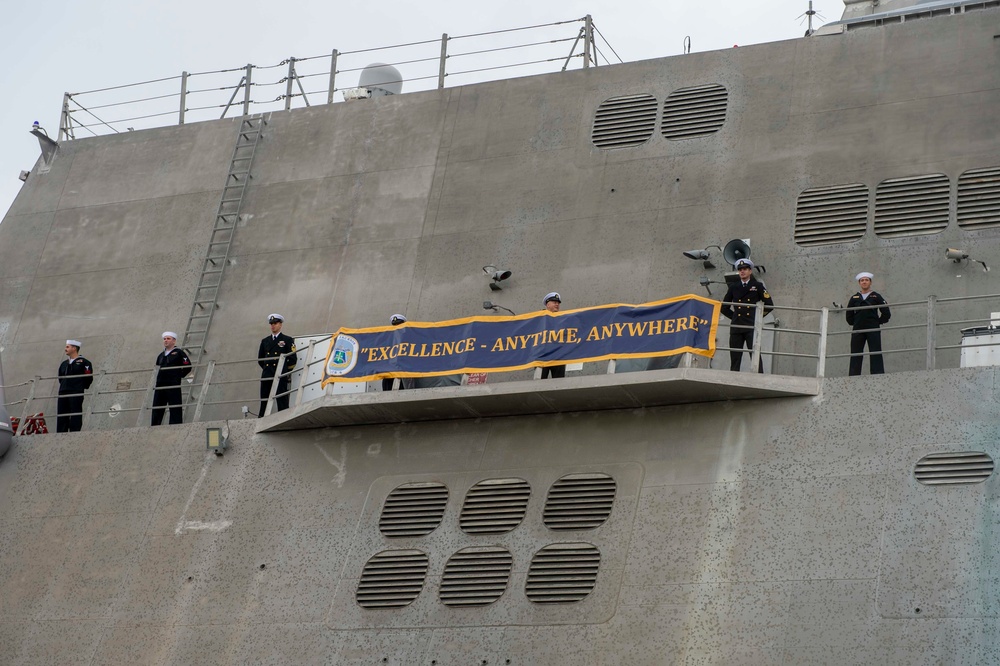 USS Jackson (LCS 6) Returns to Homeport