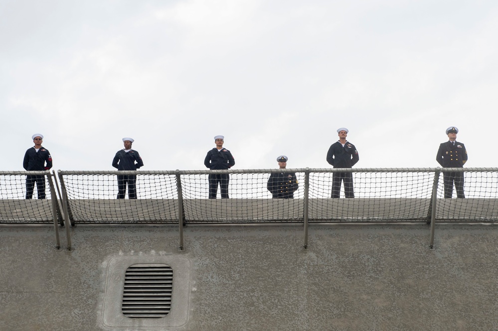 USS Jackson (LCS 6) Returns to Homeport