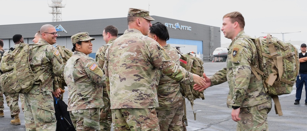 Cal Guard's 1-185th Infantry Regiment's homecoming