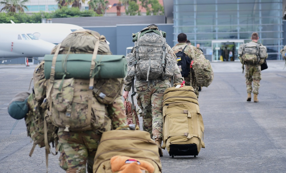 Cal Guard's 1-185th Infantry Regiment's homecoming