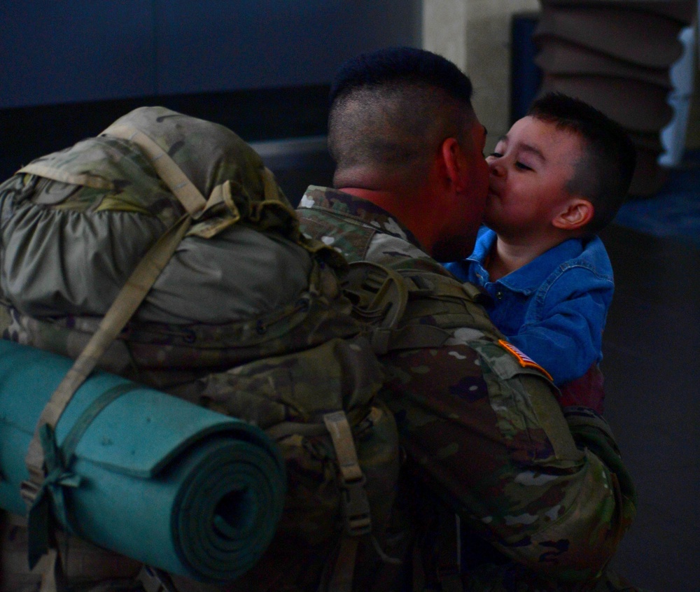 Cal Guard's 1-185th Infantry Regiment's homecoming