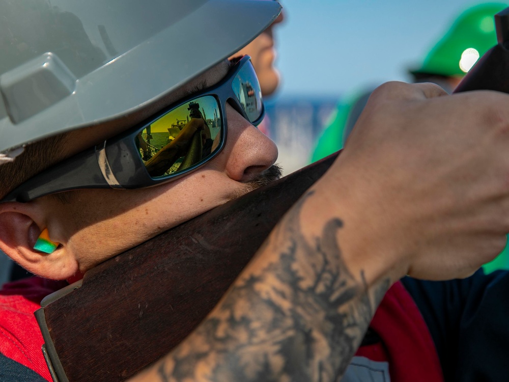 USS Delbert D. Black Conducts RAS with USNS Matthew Perry