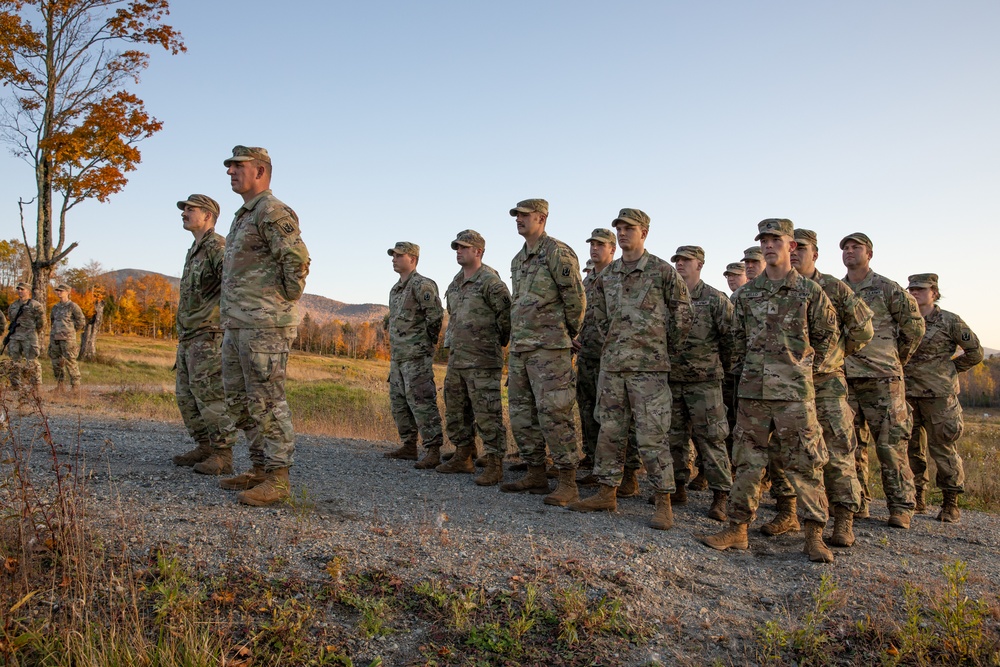 Vermont Cavalry 1st Sergeant Retires