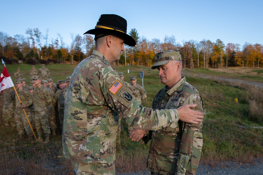 Vermont Cavalry 1st Sergeant Retires