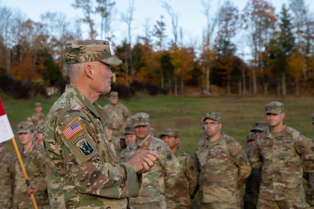 Vermont Cavalry 1st Sergeant Retires