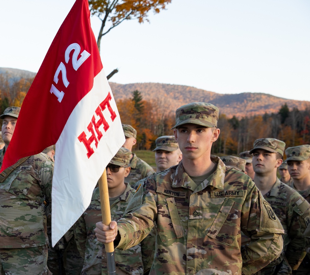 Vermont Cavalry 1st Sergeant Retires