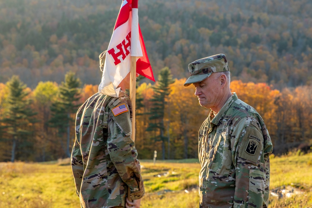 Vermont Cavalry 1st Sergeant Retires