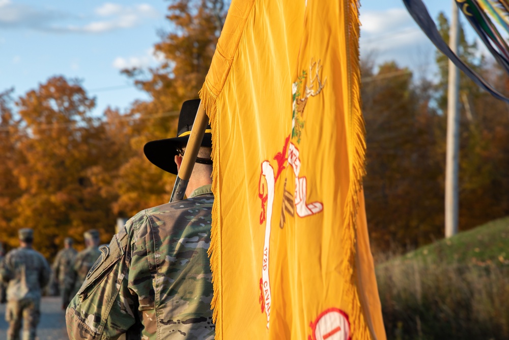 Vermont Cavalry 1st Sergeant Retires