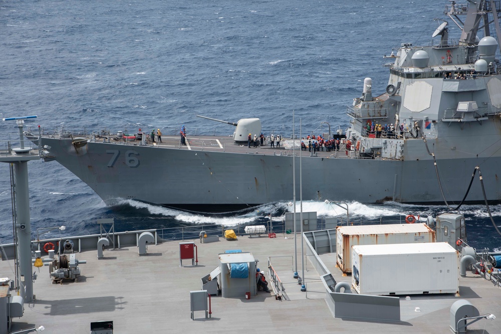 USS Tripoli Replenishment-at-Sea