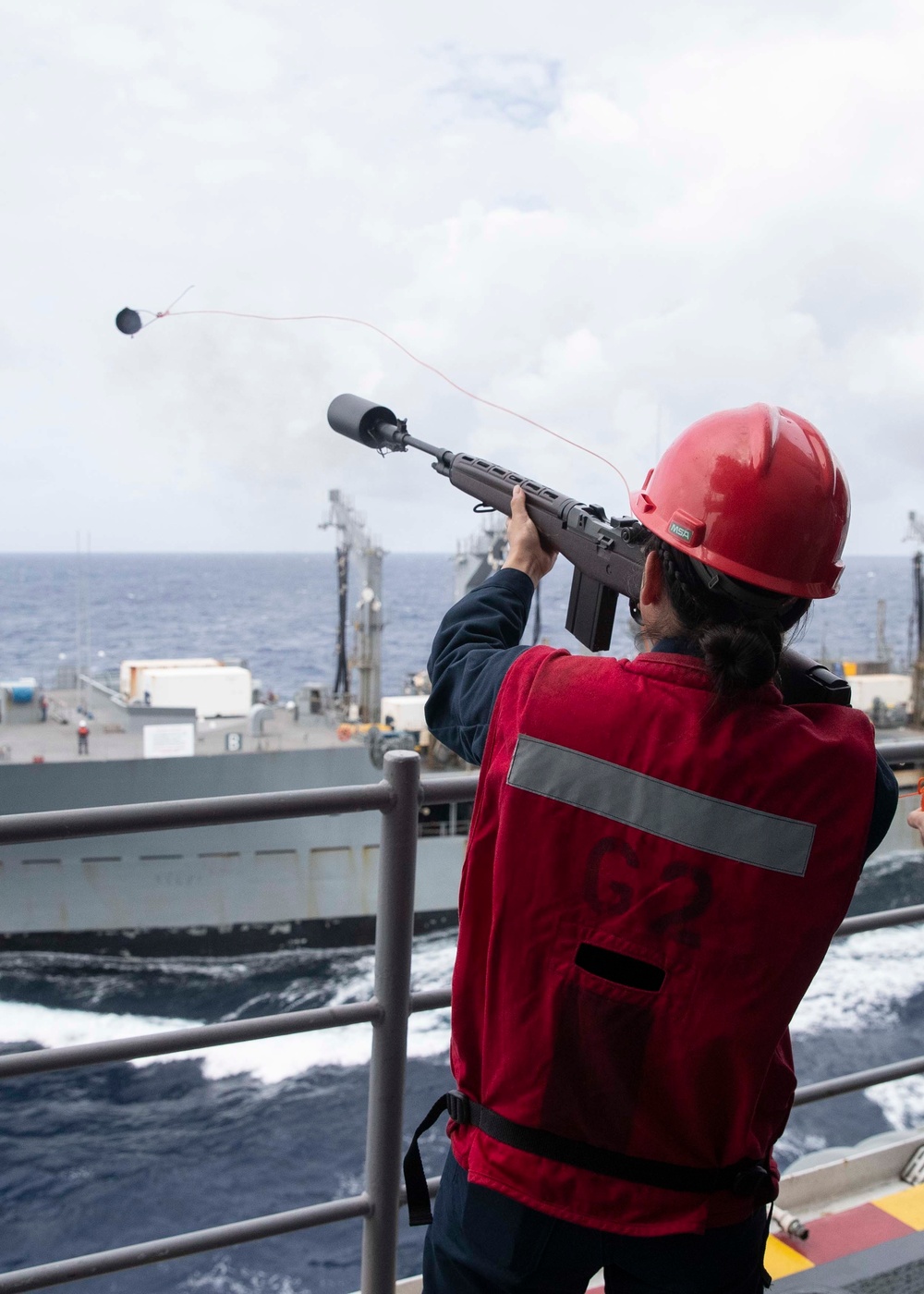 USS Tripoli Replenishment-at-Sea