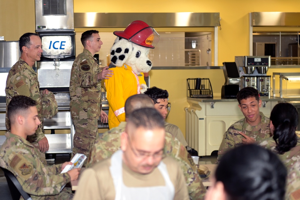 Fire Prevention Week, 156th FES
