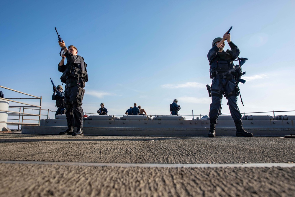 USS Leyte Gulf (CG 55) Daily Operations