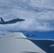 KC-135 Refuels F-16 Falcons and F-15 Eagles