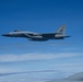 KC-135 Refuels F-16 Falcons and F-15 Eagles