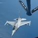 KC-135 Refuels F-16 Falcons and F-15 Eagles