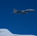 KC-135 Refuels F-16 Falcons and F-15 Eagles