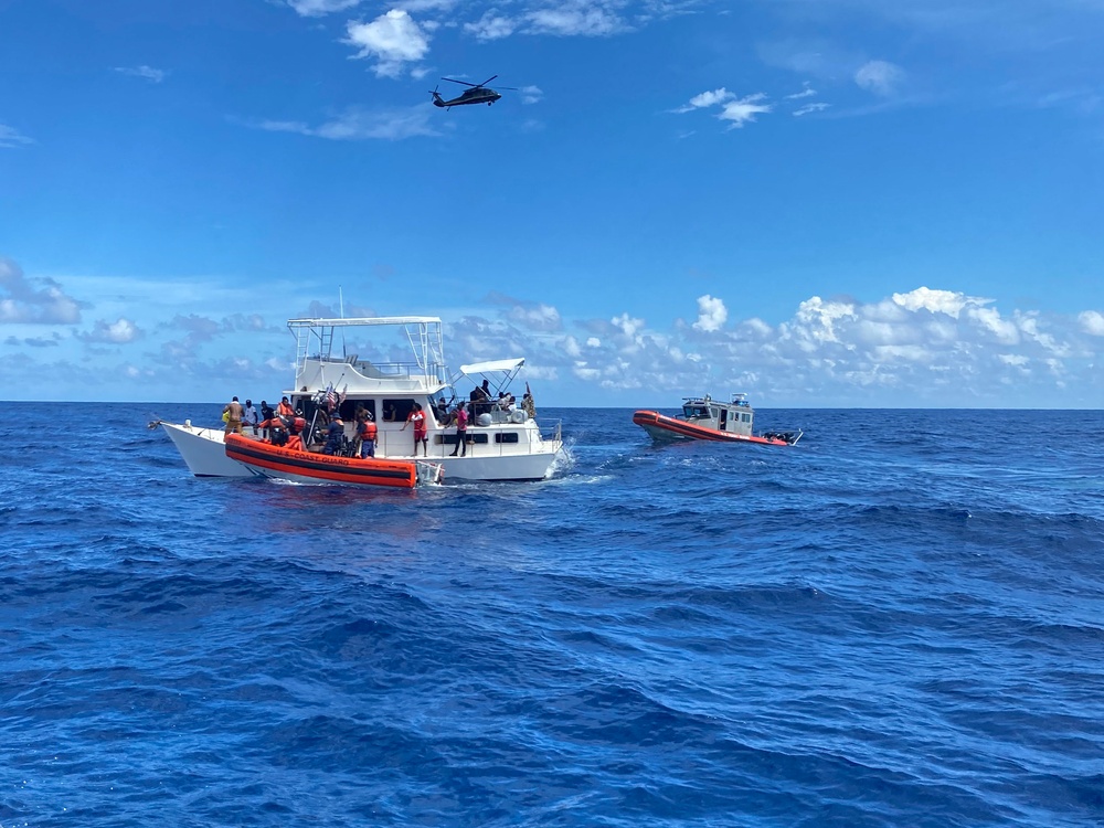 Coast Guard transfers 97 Haitians, 1 Ugandan to The Bahamas