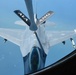 KC-135 Refuels F-16 Falcons and F-15 Eagles