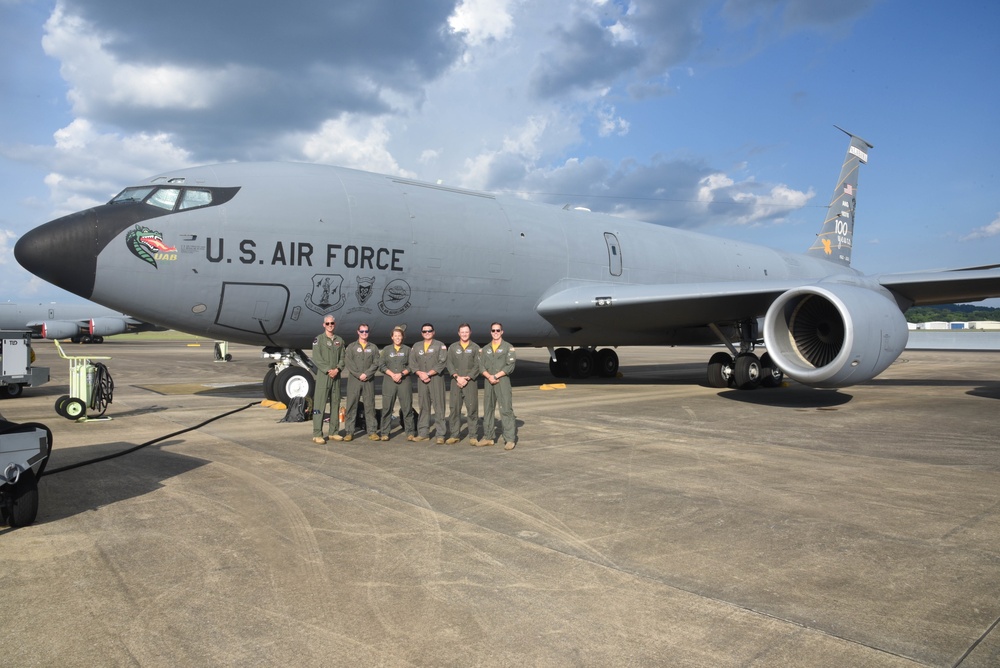 117th Air Refueling Wing Flies Over the 2022 World Games