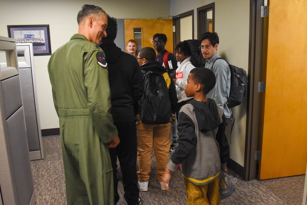 117th Air Refueling Wing hosts an AIM Flight