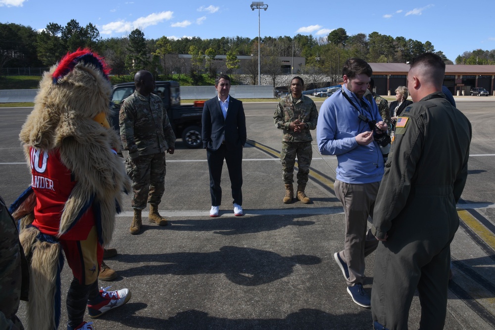 Birmingham Squadron Visits 117th Air Refueling Wing