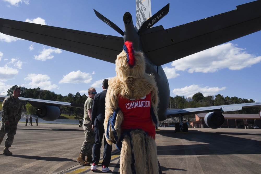 Birmingham Squadron Visits 117th Air Refueling Wing