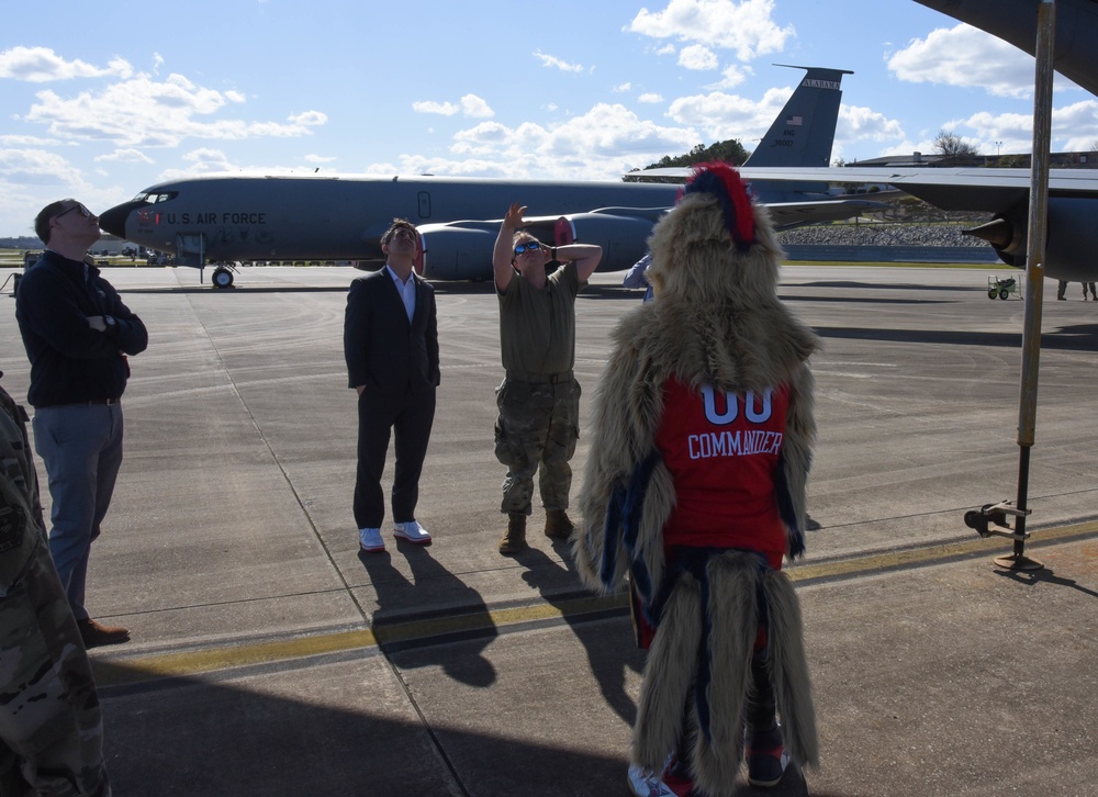 Birmingham Squadron Visits 117th Air Refueling Wing