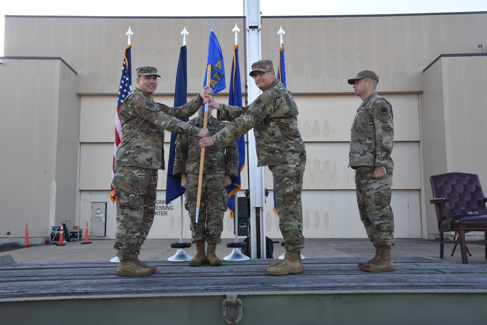 Woods assumes authority as 111th ATKW command chief