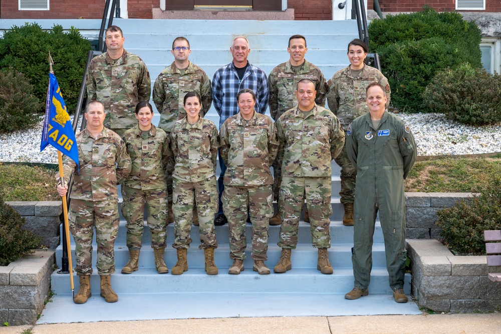 157th AOG staff group photo