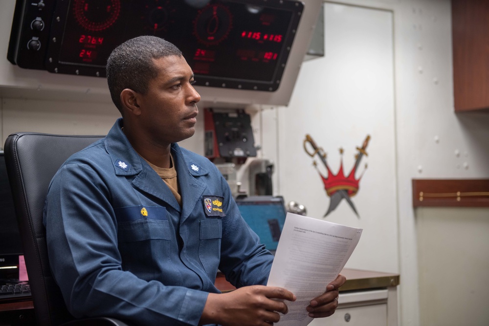 Decatur Commanding Officer