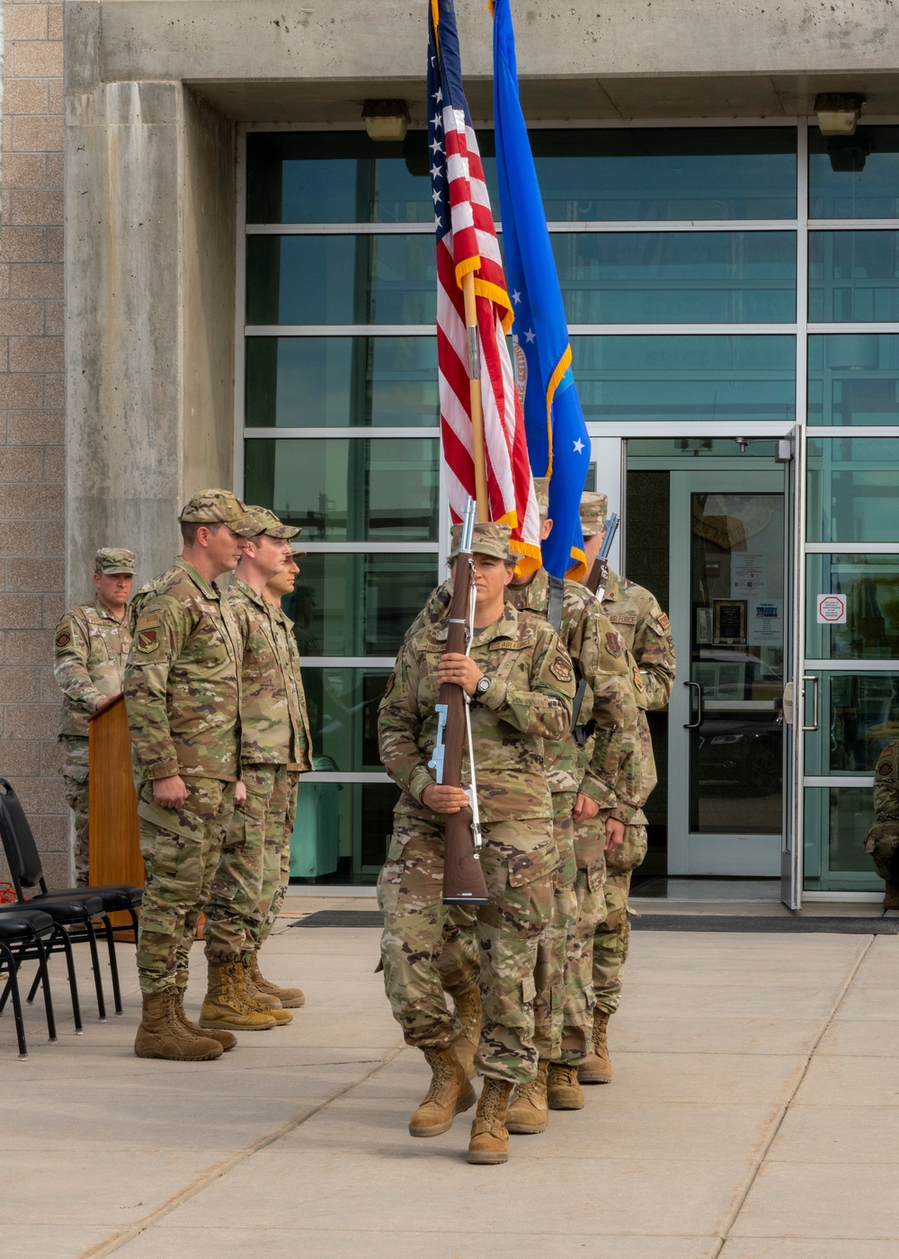 233rd Communication Squadron Change of Command